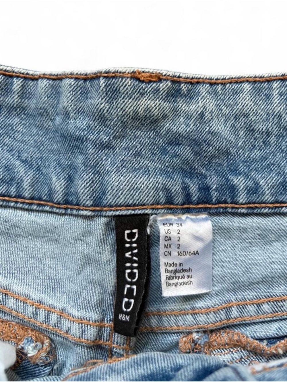 Light Blue Low Rise Jeans - Picture 7 of 7